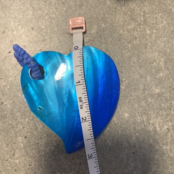 Shell heart pendant - Picture 4 of 4